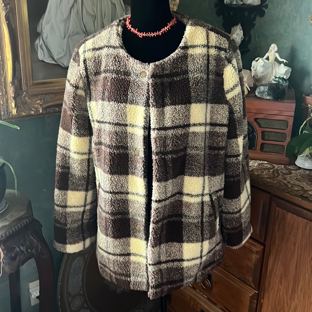 Plaid Sanctuary coat